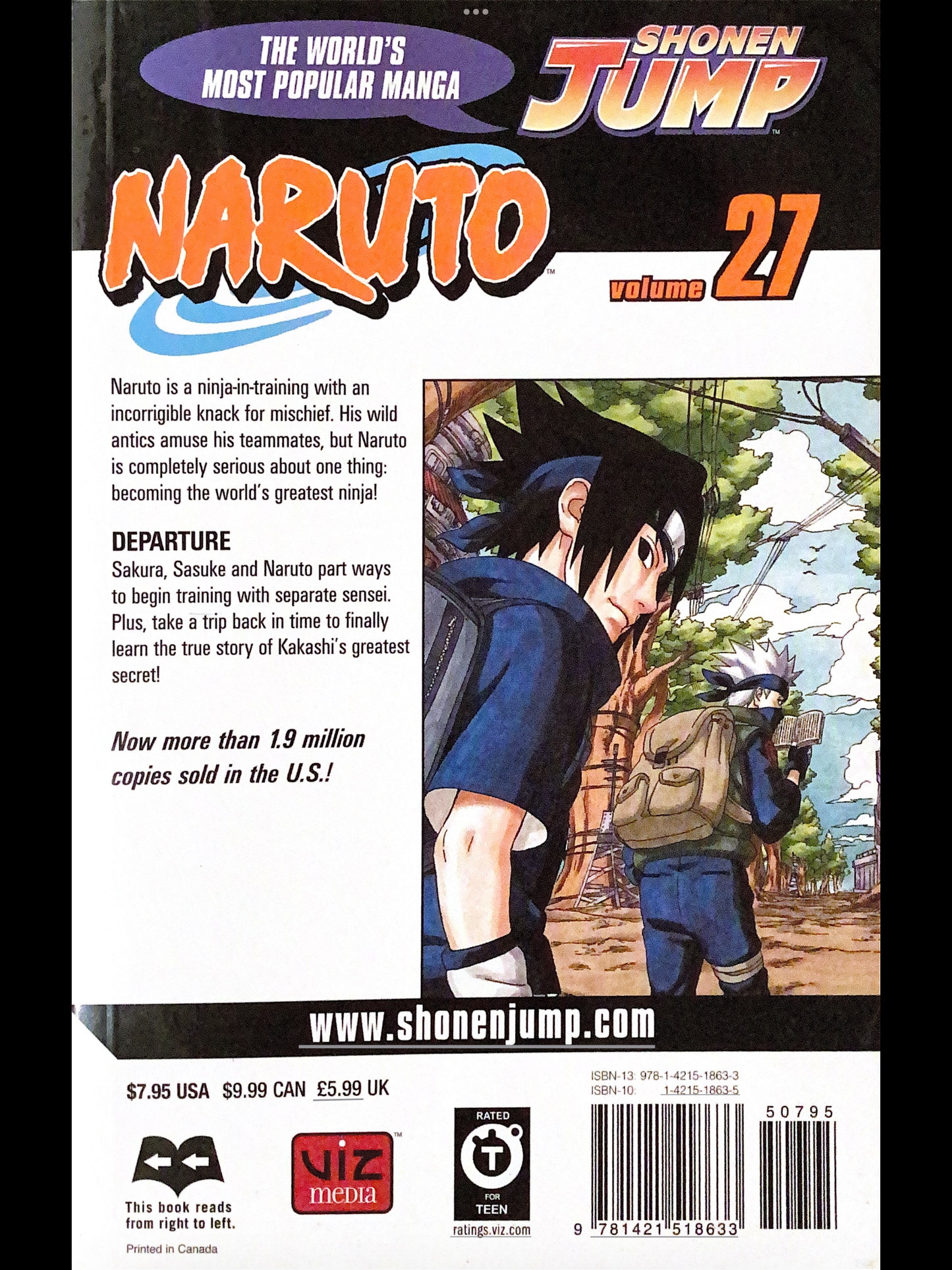 Naruto Vol. 27 - (Used)