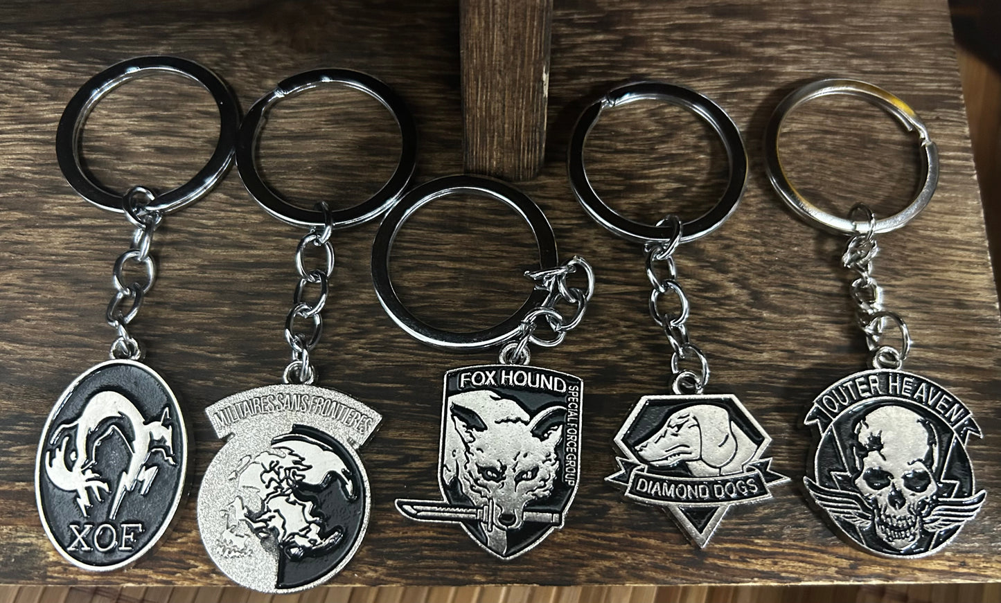 Metal Gear Solid Keychains