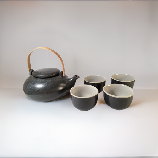 Chinese Teapot Set (Gray)